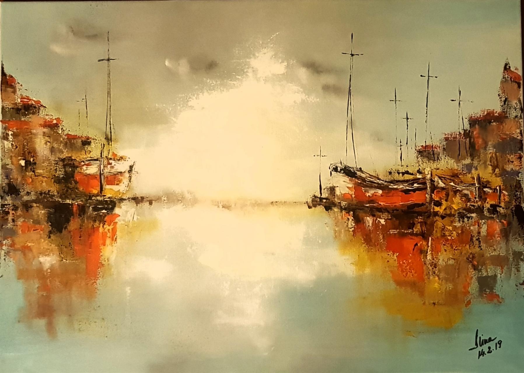 ArteDiAlina.com painting: we aren't so far, after all